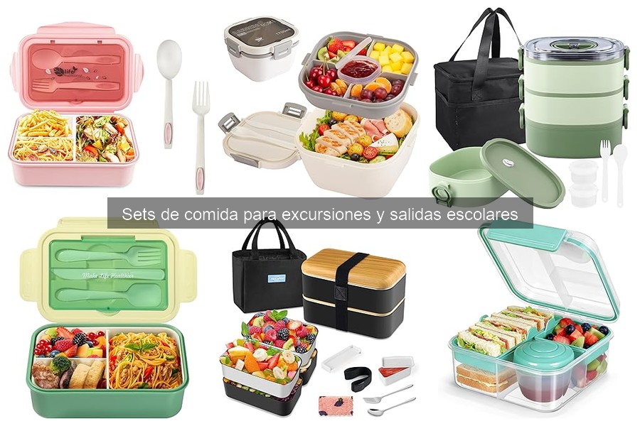 Mejores sets de comida para excursiones en familia