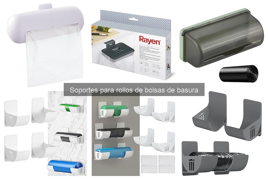 Mejores soportes para rollos de bolsas de basura en 2023