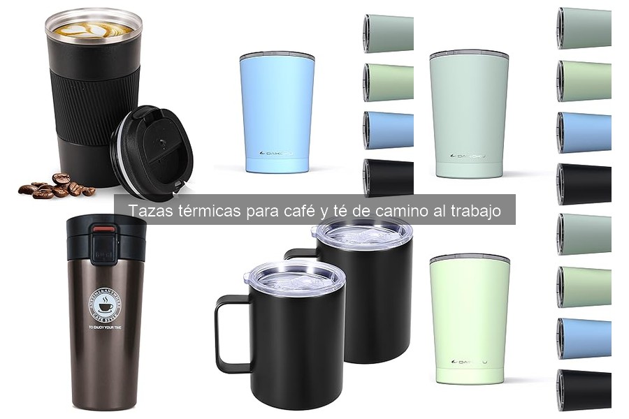 Mejores tazas térmicas para llevar al trabajo: Comparativa