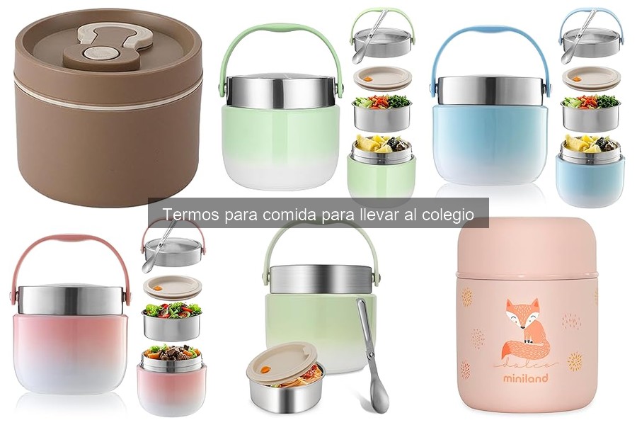 Mejores termos para comida escolar: comparativa y recomendaciones