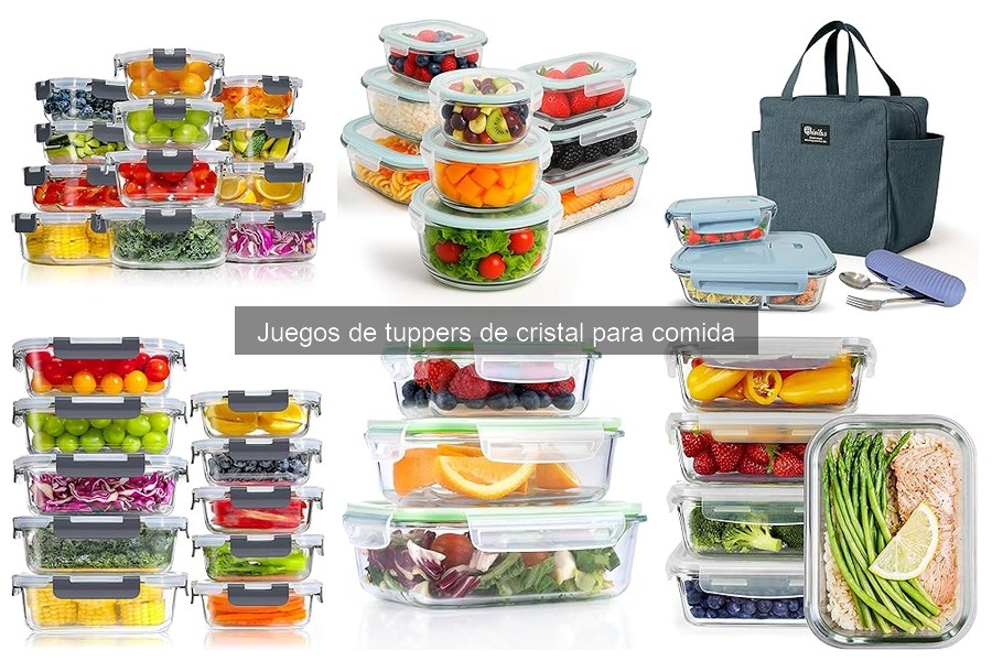 Mejores tuppers de cristal para llevar comida al trabajo