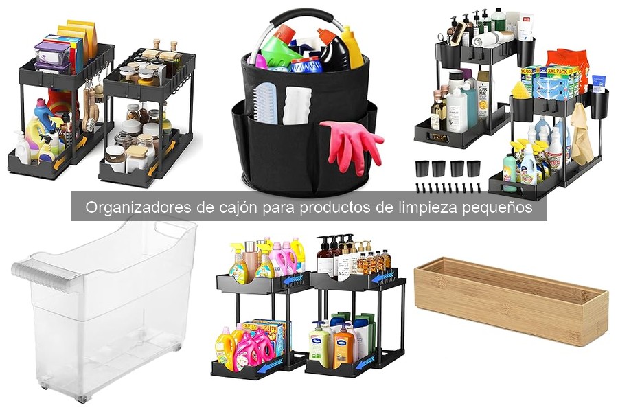 Mejores usos de organizadores de cajón para limpieza en cocina