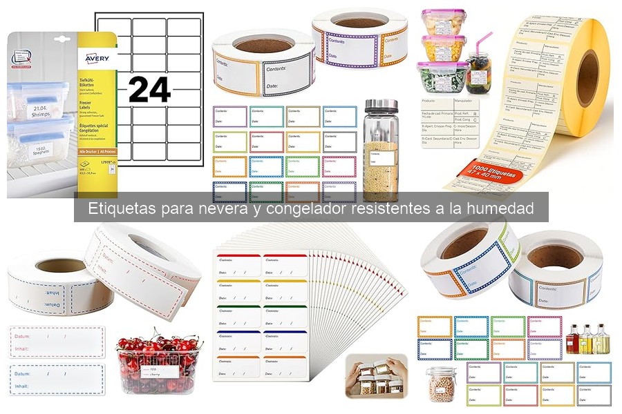 Ofertas de etiquetas para nevera en Amazon: Precios y opciones