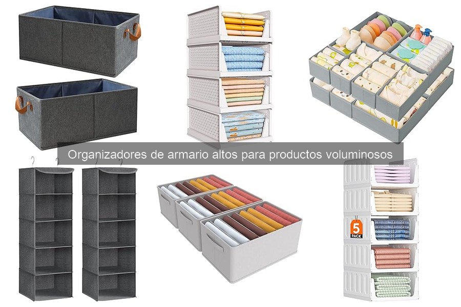 ** Ofertas y Descuentos en Organizadores de Armario Altos