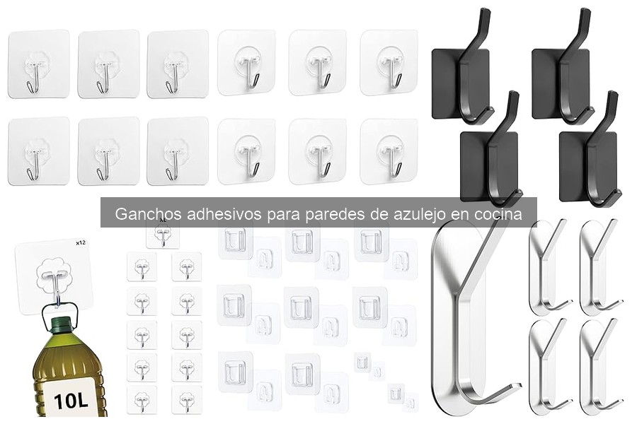 Ofertas y precios de ganchos adhesivos para cocina
