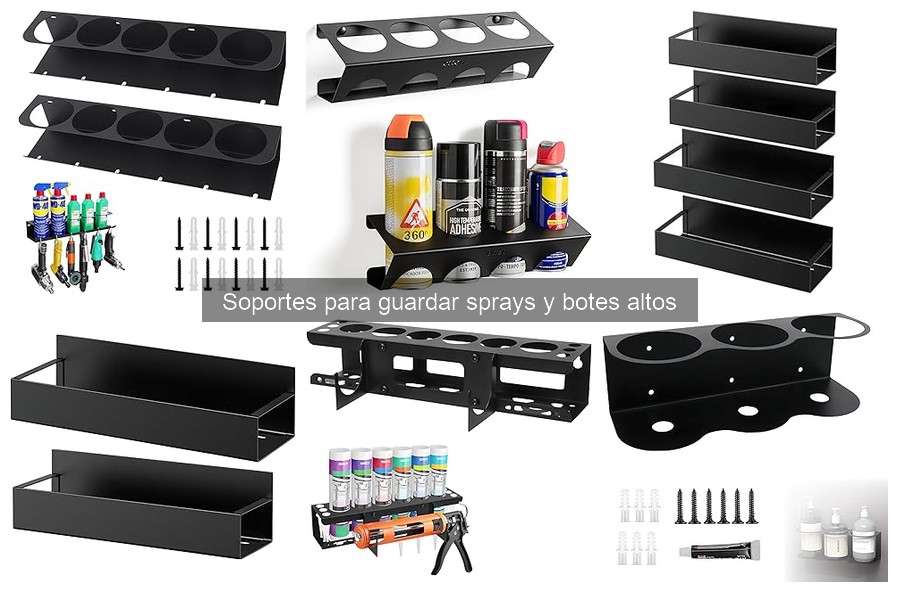Ofertas y precios de soportes para sprays y botes altos