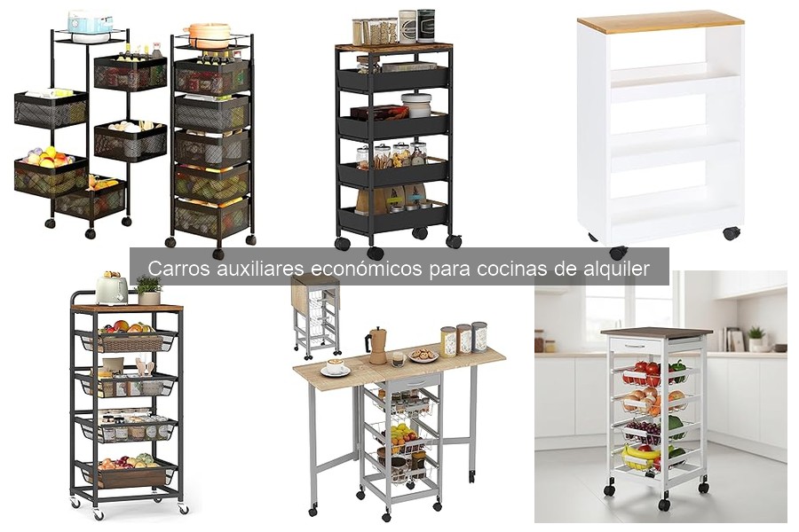 Opiniones sobre carros auxiliares económicos para cocinas