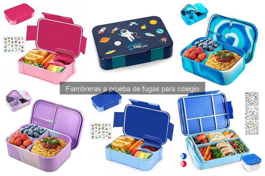 Opiniones sobre fiambreras a prueba de fugas para colegio