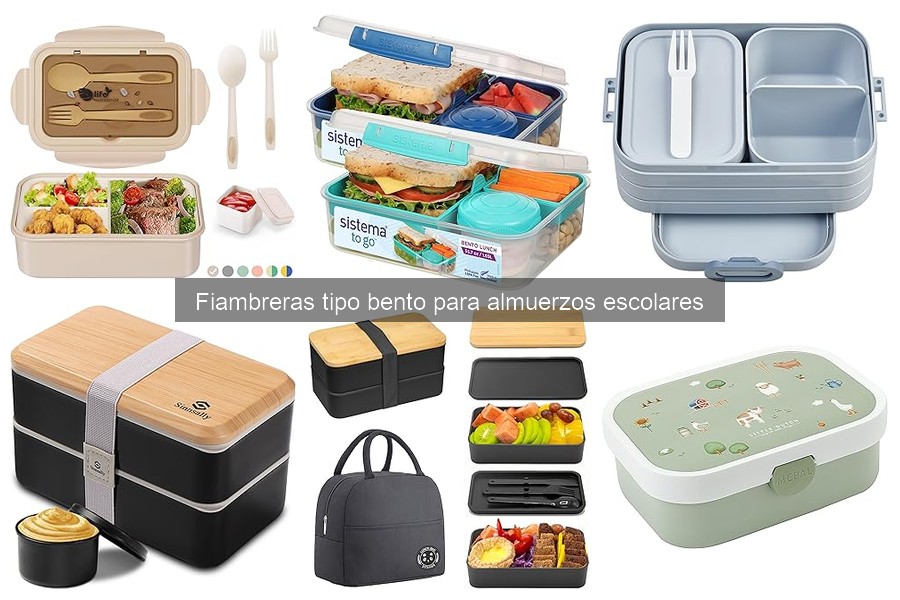 Opiniones sobre Fiambreras Tipo Bento para Almuerzos Escolares
