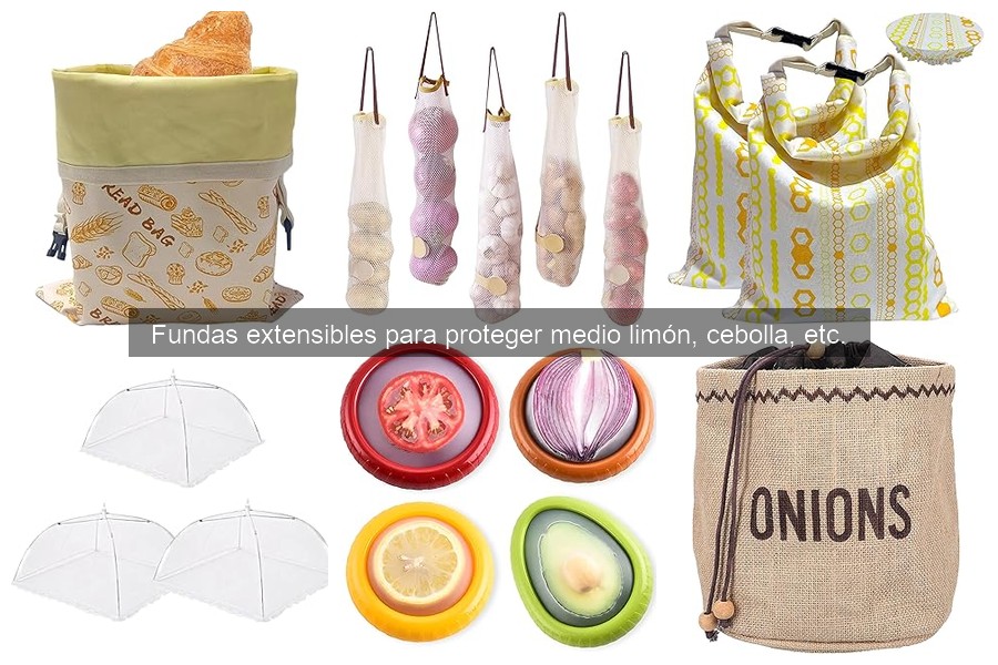 Opiniones sobre fundas extensibles para proteger alimentos