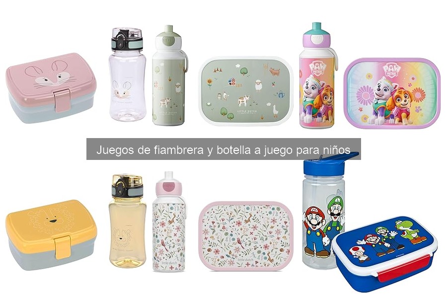 Opiniones sobre Juegos de Fiambrera y Botella para Niños