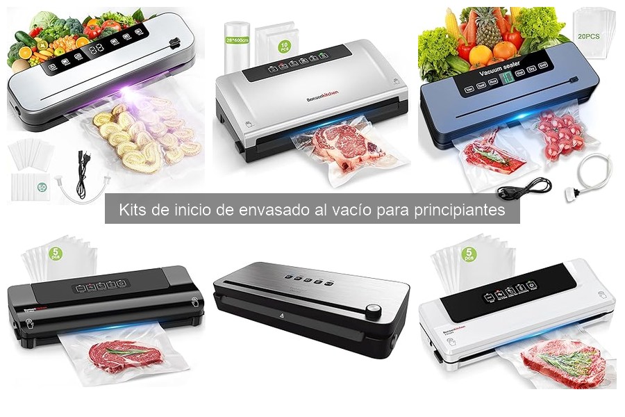 Opiniones sobre kits de envasado al vacío para principiantes