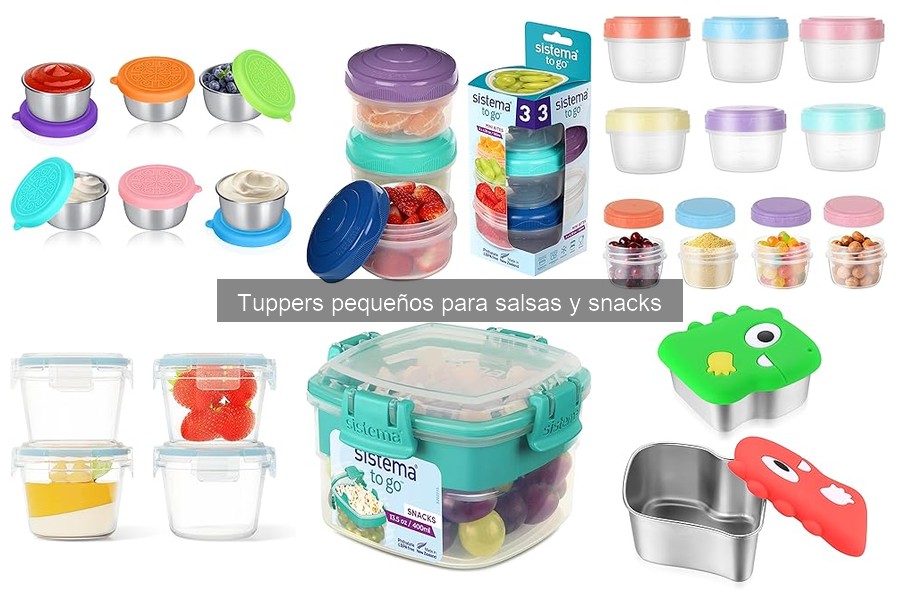 Opiniones sobre las mejores marcas de tuppers pequeños