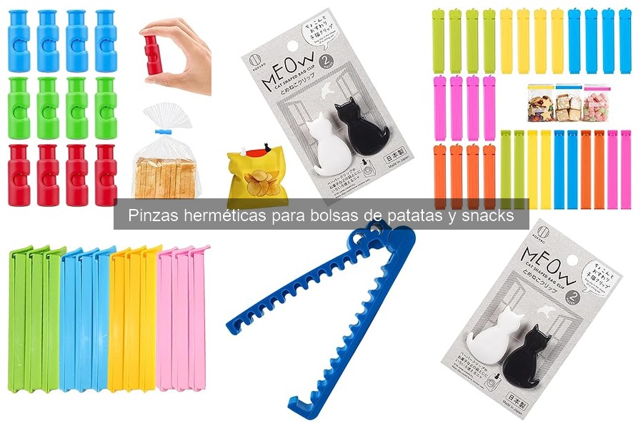 Opiniones sobre las pinzas herméticas más populares