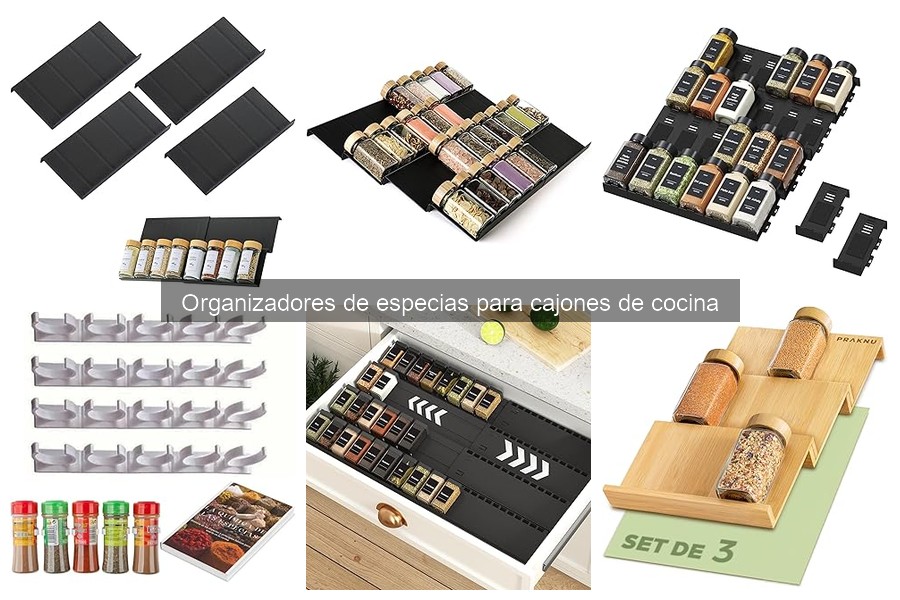 Opiniones sobre organizadores de especias para cocina
