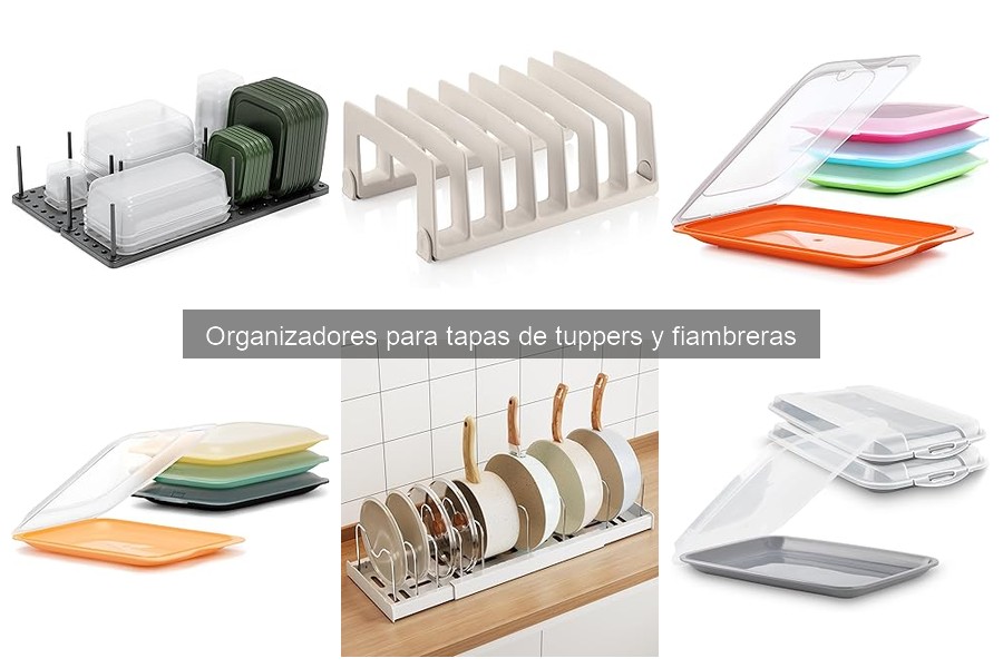 Opiniones sobre organizadores para tapas de tuppers populares
