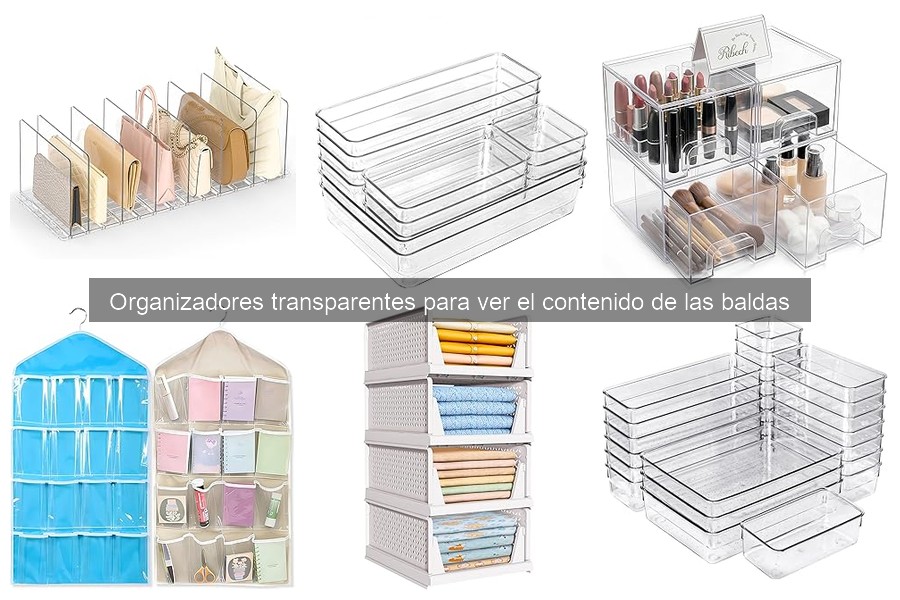 Opiniones sobre organizadores transparentes para cocina