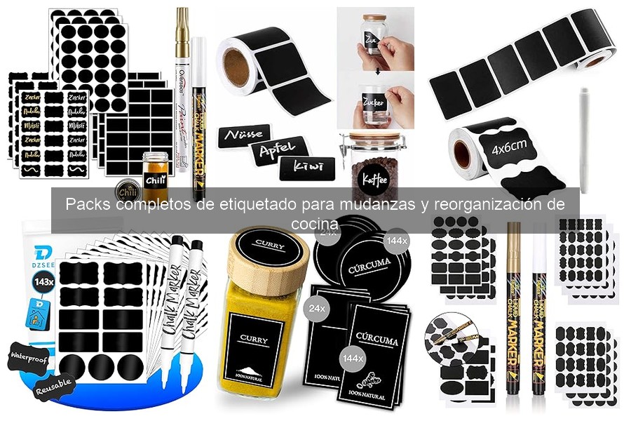 Opiniones sobre Packs de Etiquetado para Cocina