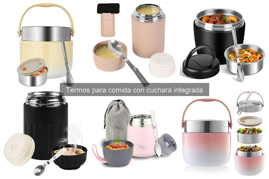 Opiniones sobre termos para comida con cuchara integrada