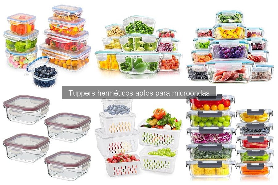 Opiniones sobre Tuppers Herméticos para Microondas