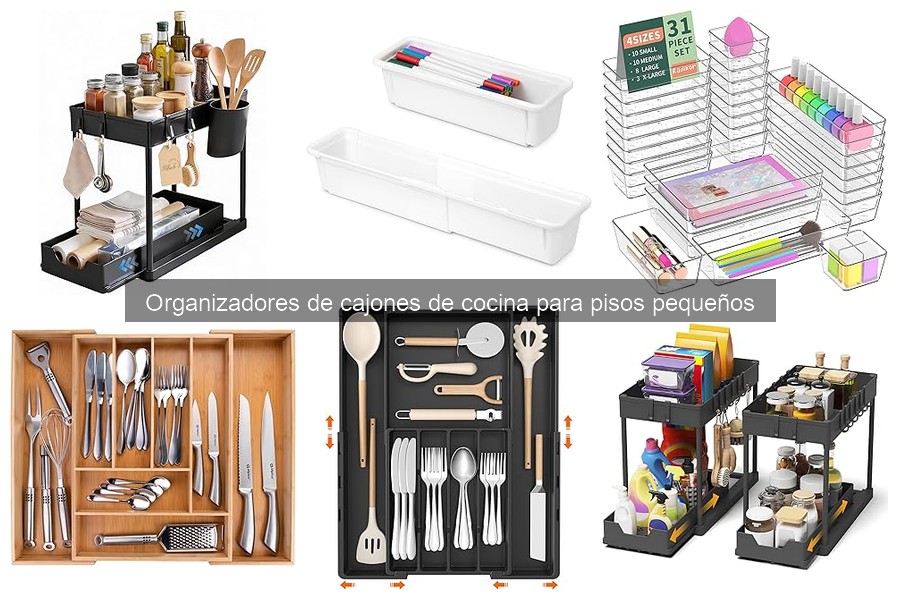Organiza tu cajón de cocina pequeño de forma eficiente