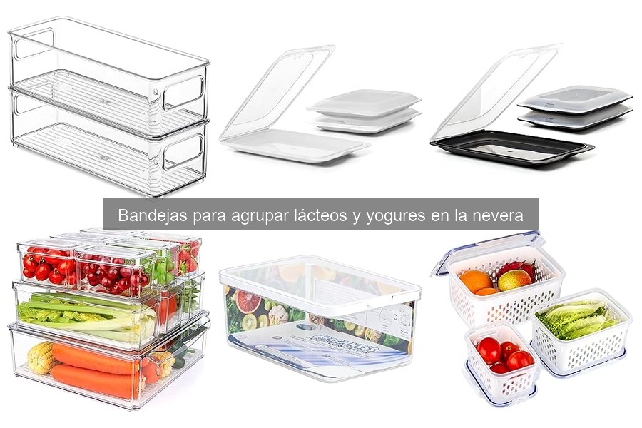 Organiza tu nevera: Cómo usar bandejas para lácteos