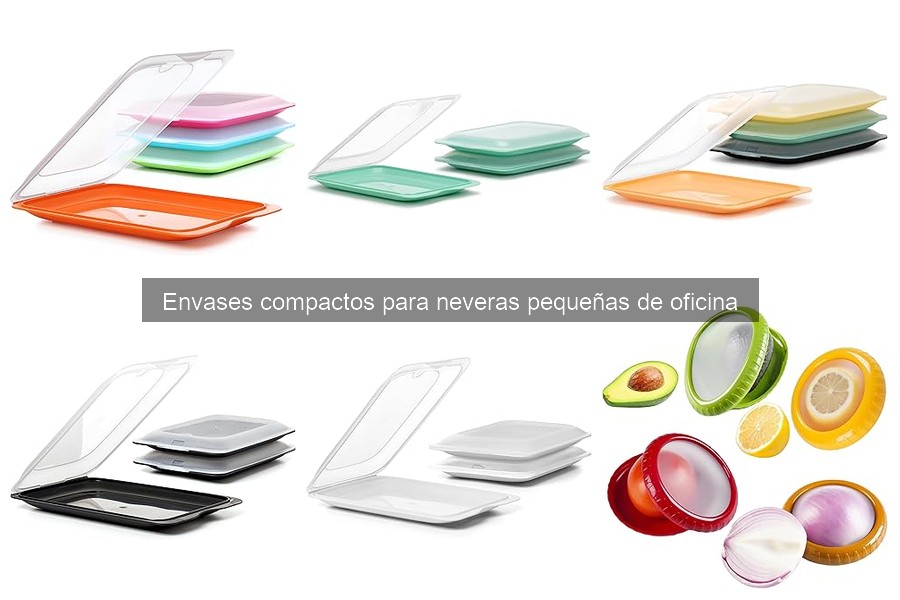 Organiza tu nevera de oficina con envases compactos