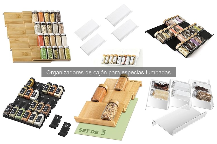 Organiza tus especias en cajones: Ideas creativas