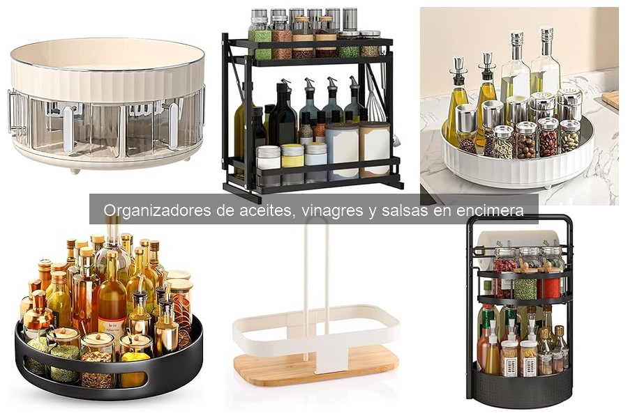 ** Organizador de Aceites y Vinagres: Beneficios y Usos en Cocina