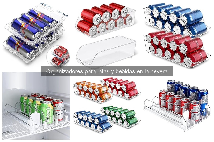 Organizador de latas: ¿Son efectivos para tu nevera?