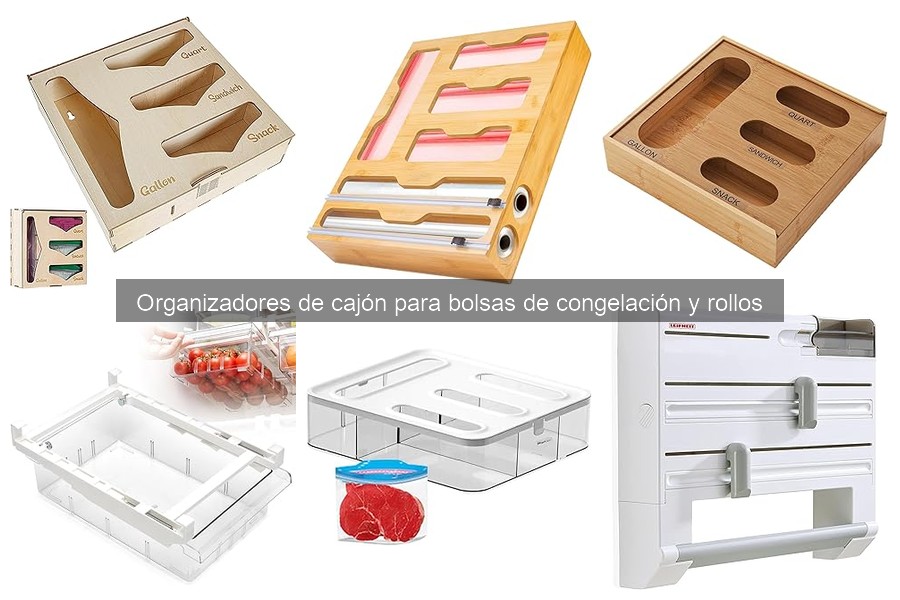 Organizadores de Cajón para Bolsas de Congelación: Beneficios