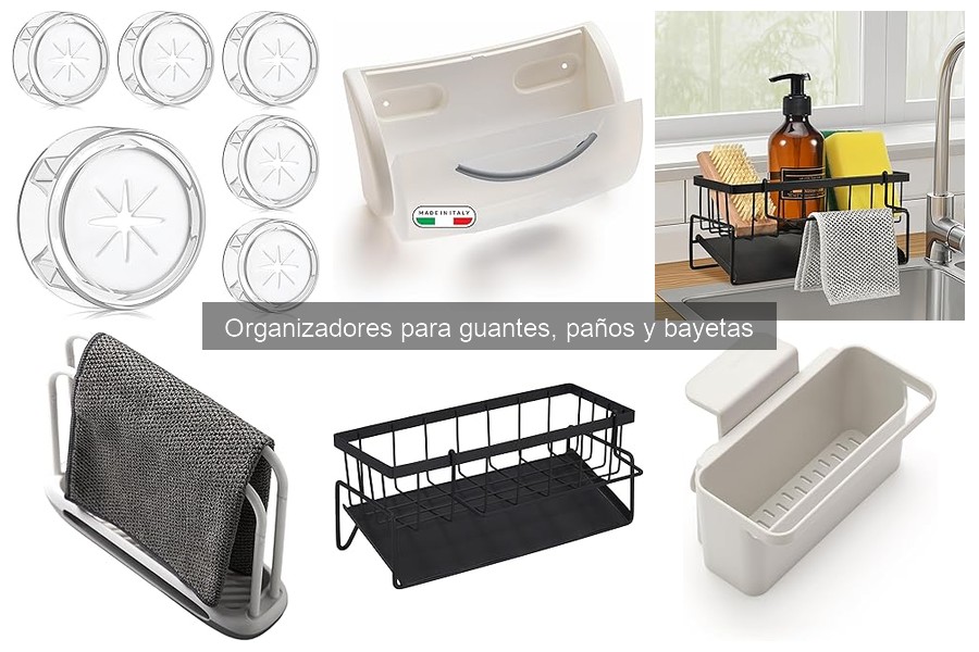 Organizadores para guantes, paños y bayetas: ¿Qué son?