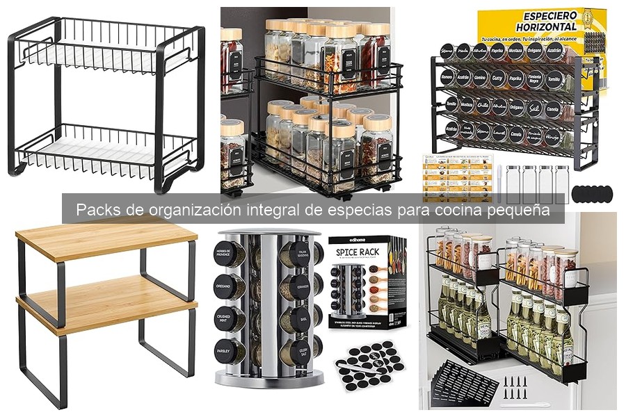 Packs de especias: integración en estilos de cocina