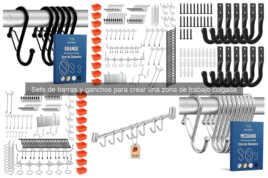 Personaliza tu set de barras y ganchos para tu cocina