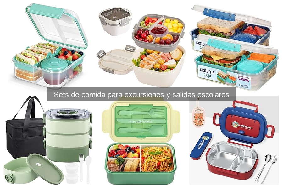 Personaliza tu set de comida para excursiones y salidas escolares