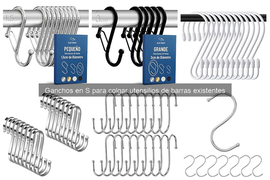 Potencia tu Cocina: Uso Eficiente de Ganchos en S
