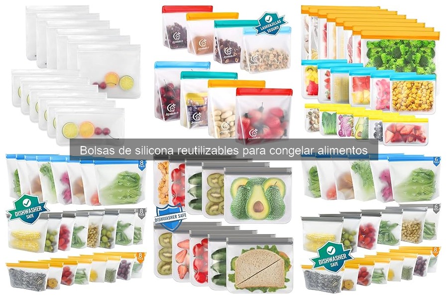 Precio de bolsas de silicona reutilizables y dónde comprarlas