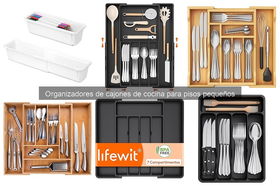 Precio promedio de organizadores de cajones de cocina