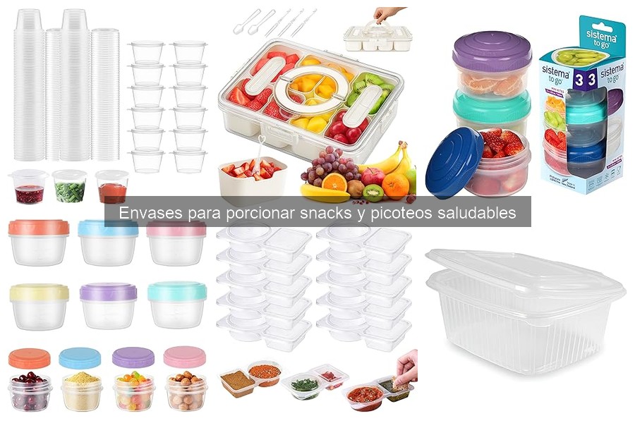 Precios de envases para porcionar snacks saludables