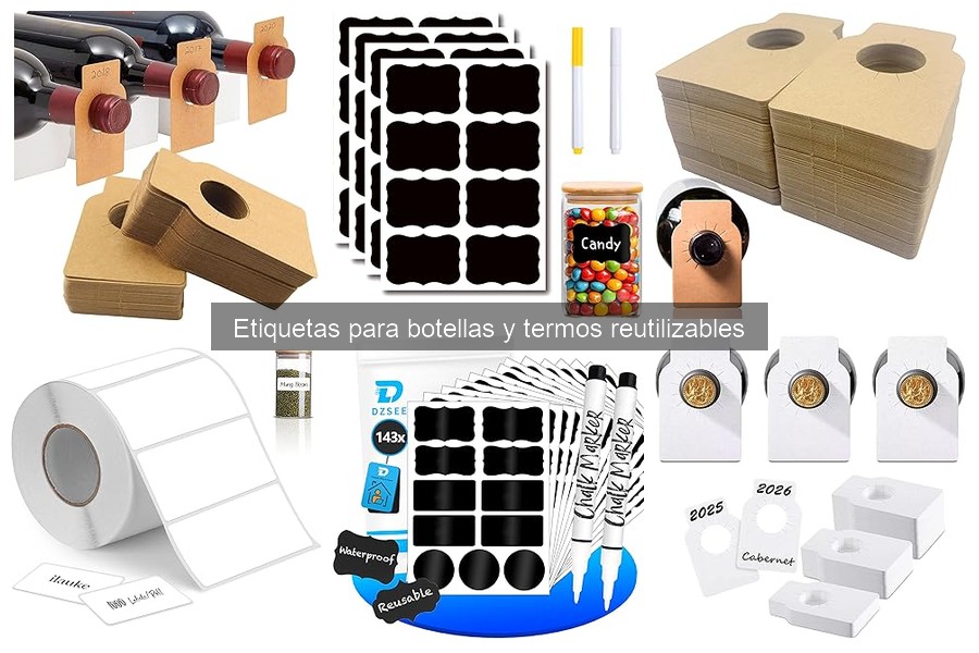 Precios de etiquetas para botellas reutilizables: guía de costos
