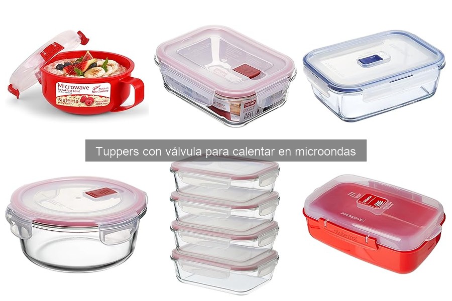 Precios de tuppers con válvula para microondas en 2023