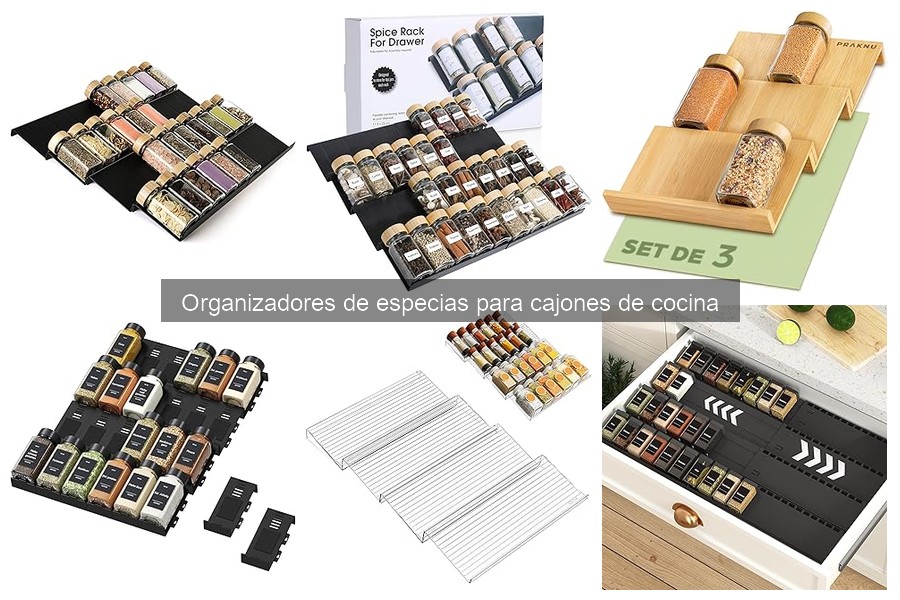 Precios promedio de organizadores de especias para cajones