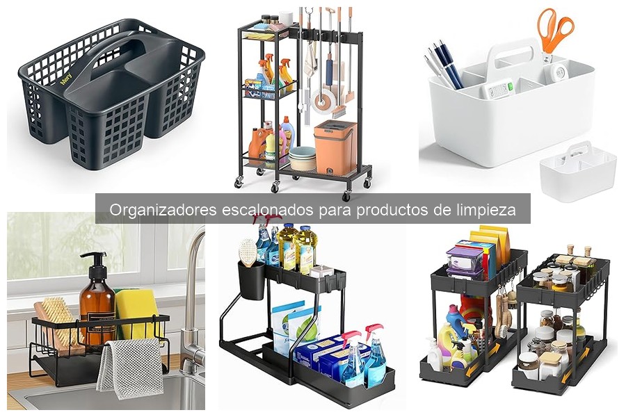 Precios promedio de organizadores escalonados para cocina