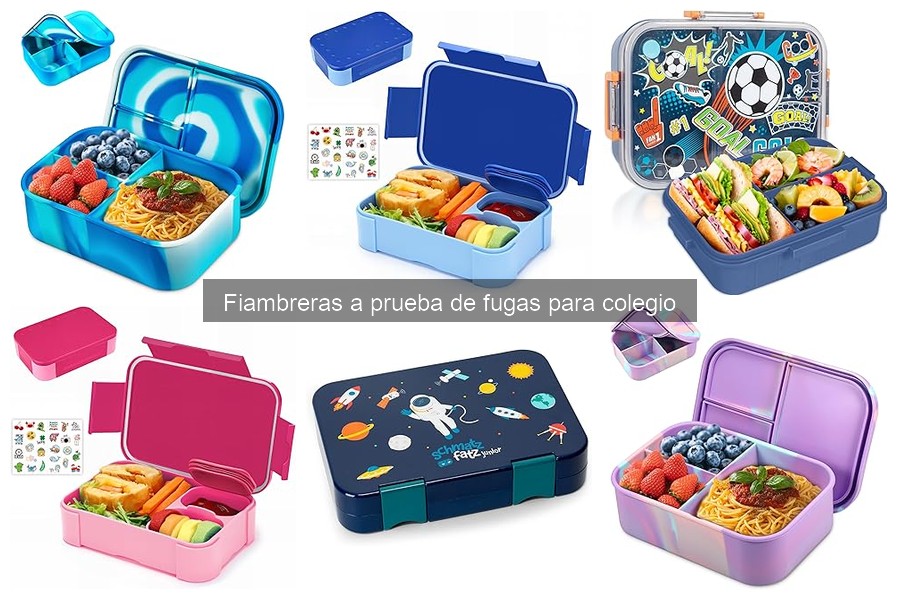 Preguntas frecuentes sobre fiambreras a prueba de fugas