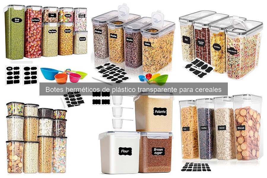 Problemas comunes al usar botes herméticos para cereales