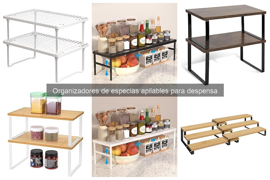 Problemas comunes al usar organizadores de especias apilables