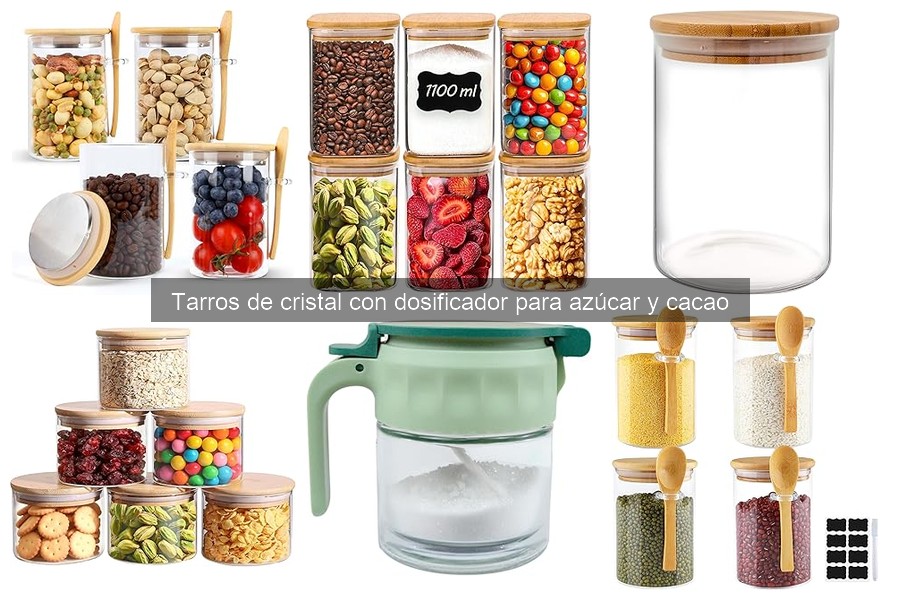 Problemas comunes al usar tarros de cristal con dosificador