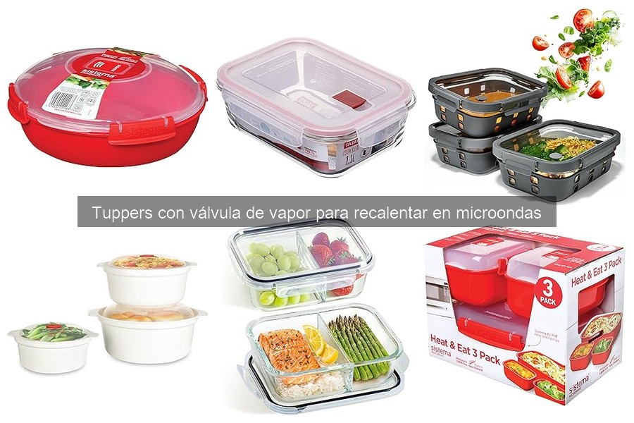 Problemas comunes al usar tuppers con válvula de vapor