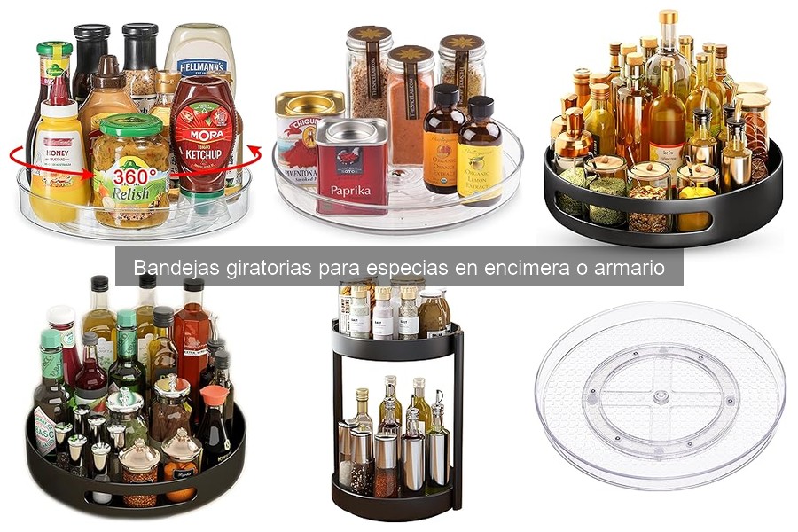 Problemas comunes con bandejas giratorias para especias