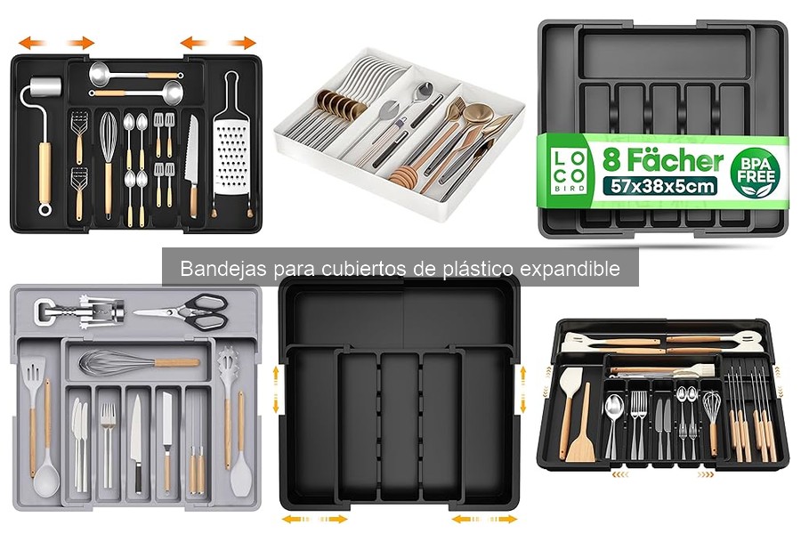 Problemas comunes con bandejas para cubiertos expandibles